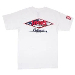 Jack's Surfboards Mens American Diamond CF (Classic Fit) S/S Tee