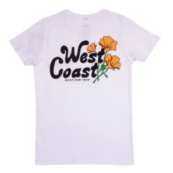 Jack's Surfboards West Coast S/S T-Shirt Womens