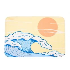 Jeremy Searcy Home Mens Wave Bath Mat