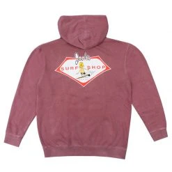 Jack's Surfboards Mens Little Dude Pigment Pullover Hoodie