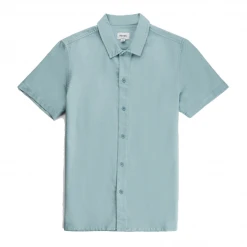 Rhythm Mens Classic Linen S/S Shirt