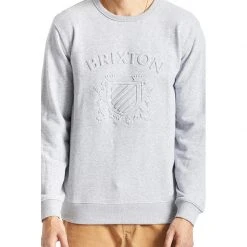 Brixton Lion Crest Crew Sweater Mens