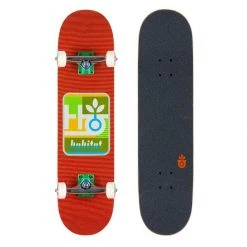 Habitat Skateboards Habitat Mod Pod Red 7.875" Complete Skateboard