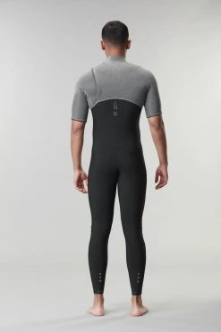 Picture Mens Meta 2/2mm Short Sleeve Zipper Free Fullsuit