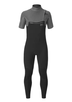 Picture Mens Meta 2/2mm Short Sleeve Zipper Free Fullsuit