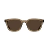 Raen Mens Myles Polarized Sunglasses - Ghost / Vibrant Brown