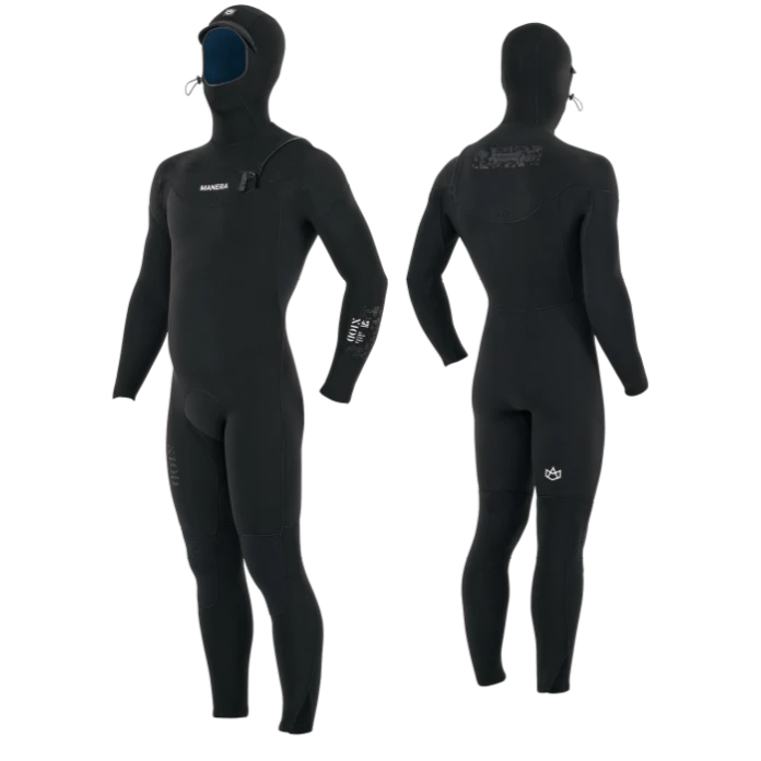Mens Men's Manera Meteor X10D 4/3mm Chest Zip Hooded Fullsuit 3 Mens Men's Manera Meteor X10D 4/3mm Chest Zip Hooded Fullsuit