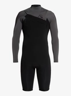 Men's Quiksilver 2/2mm Highline LTD Chest Zip Long Sleeve Springsuit Mens