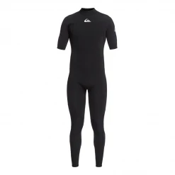 Men's Quiksilver Syncro 2/2mm Short Sleeve Back Zip Spring Fullsuit Mens