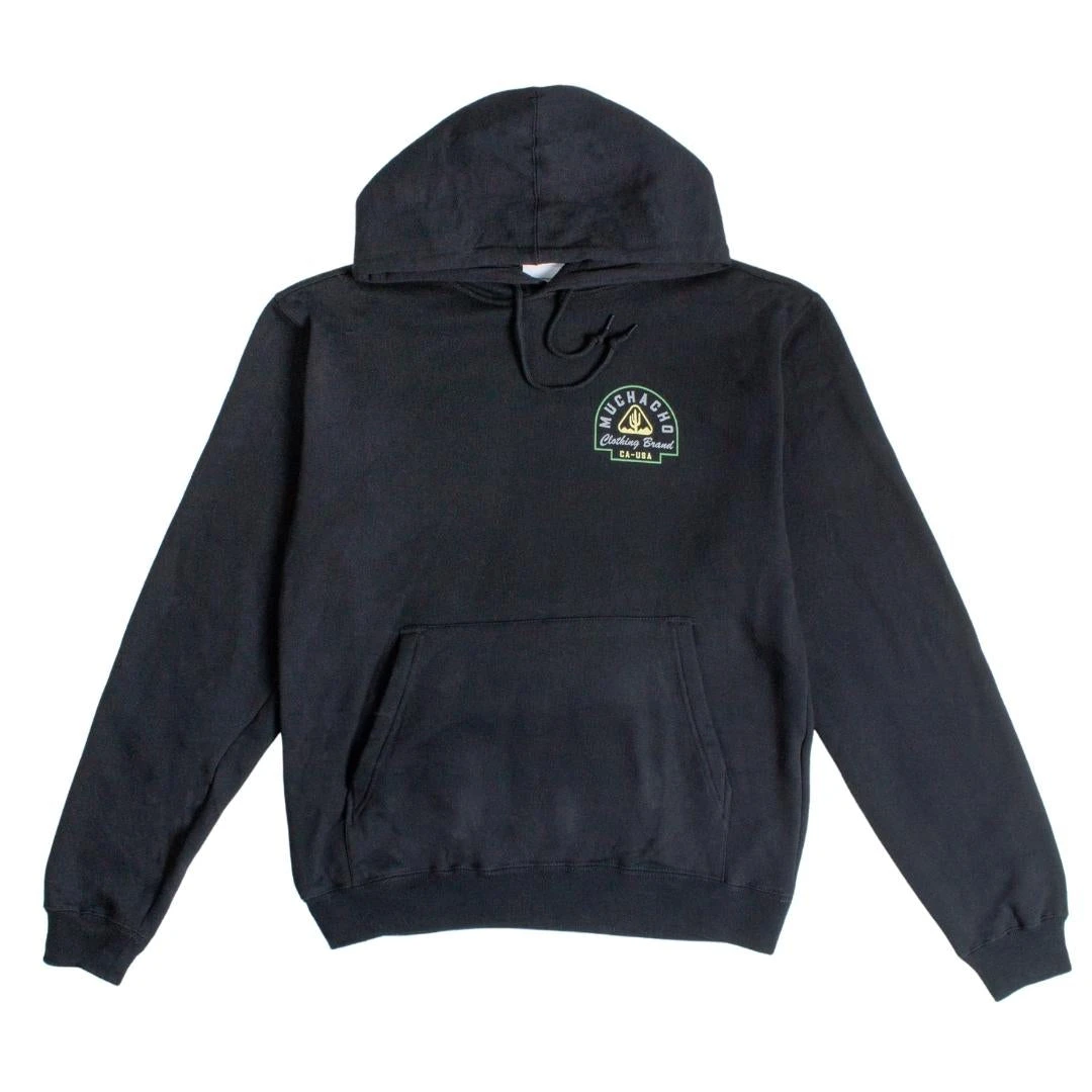 Muchacho Mens Nopal Pullover Fleece Hoodie 4 Muchacho Mens Nopal Pullover Fleece Hoodie