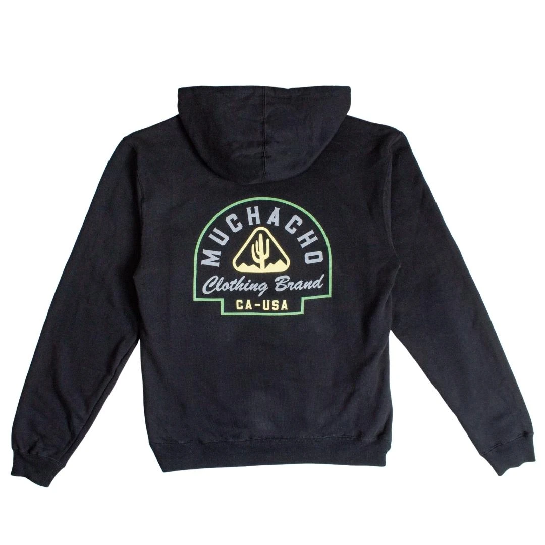 Muchacho Mens Nopal Pullover Fleece Hoodie 3 Muchacho Mens Nopal Pullover Fleece Hoodie