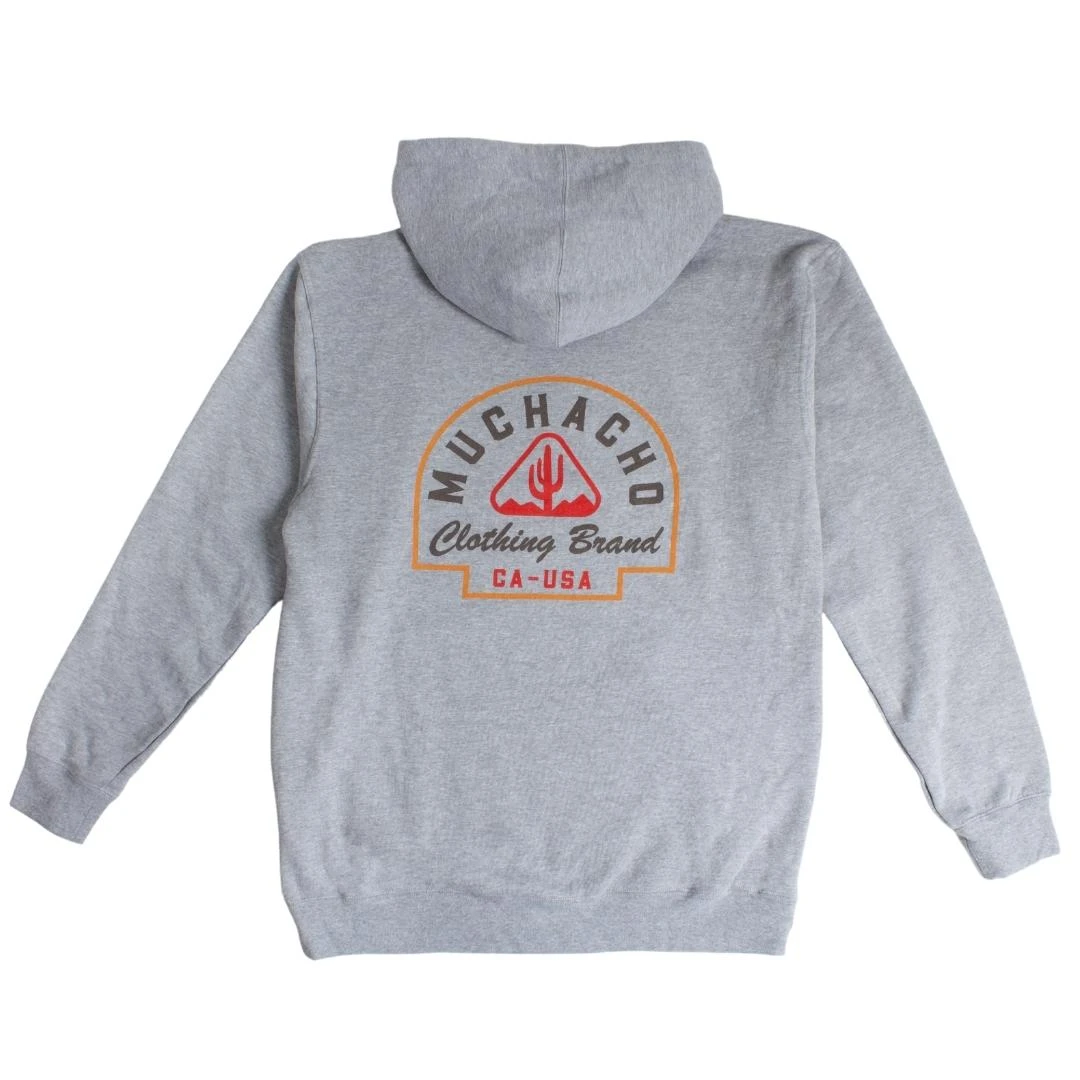 Muchacho Mens Nopal Pullover Fleece Hoodie 5 Muchacho Mens Nopal Pullover Fleece Hoodie