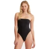 Billabong Sol Searcher Strapless One-Piece Womens