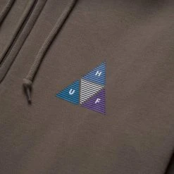 HUF Prism Triple Triangle Full Zip Hoodie Mens