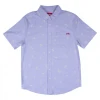 Alton Mens Palm Days S/S Woven Shirt