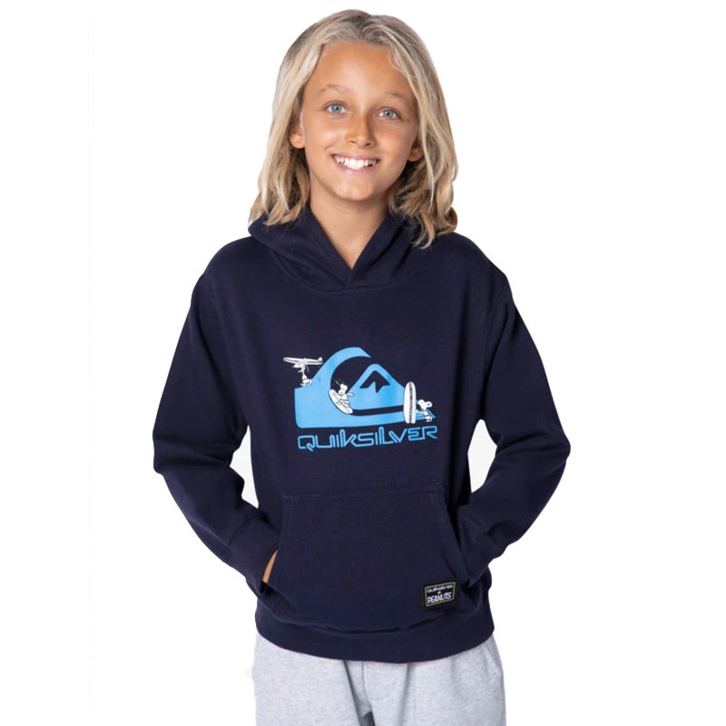 Kids (8-16) Peanuts X Quiksilver Go With The Flow Hoodie 3 Kids (8-16) Peanuts X Quiksilver Go With The Flow Hoodie