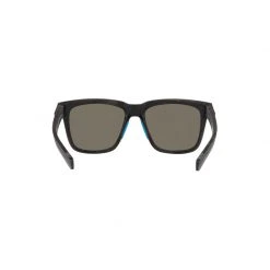 Costa Mens Pescador Sunglasses (Net Gray With Blue Rubber/Blue Mirror - Polarized)