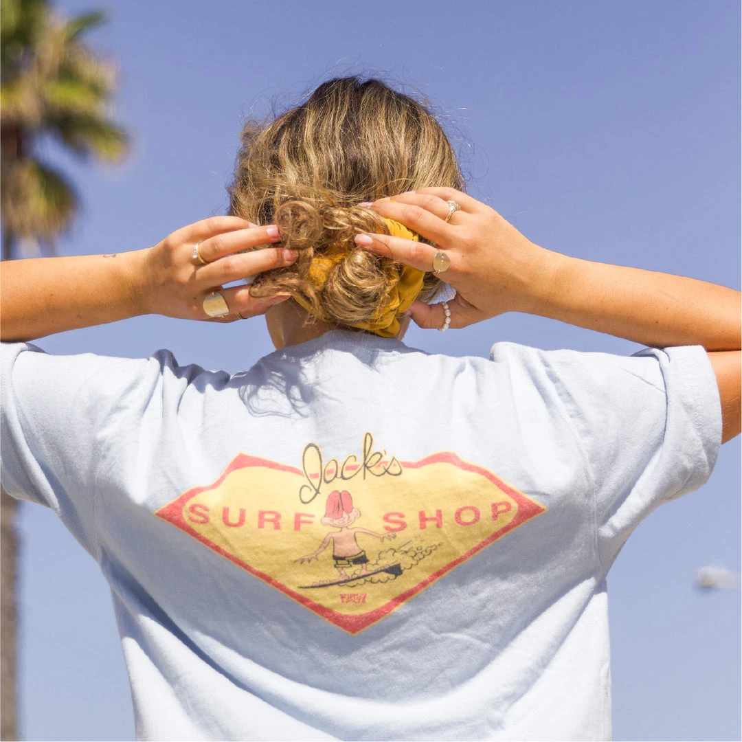 Jack's Surfboards Women's Fifty7 Dude Vintage Wash S/S T-Shirt 3 Jack's Surfboards Women's Fifty7 Dude Vintage Wash S/S T-Shirt
