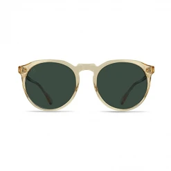 Raen Remmy Polarized Sunglasses - Champagne Crystal / Green
