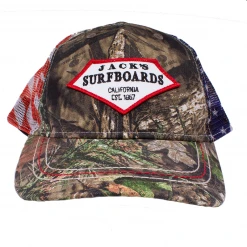 Jack's Surfboards Mens Retro Lam USA Trucker