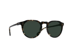 Raen Mens Remmy Polarized Sunglasses - Brindle Tortoise / Green