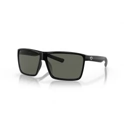Costa Rincon Sunglasses (Shiny Black/Gray - Polarized)
