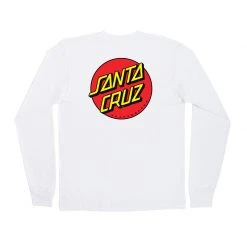Santa Cruz Mens Classic Dot L/S T-Shirt