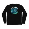 Santa Cruz Mens Wave Dot L/S T-Shirt