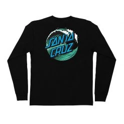 Santa Cruz Mens Wave Dot L/S T-Shirt