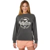 Salty Crew Scripted Boyfriend Crewneck Sweatshirt