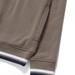 HUF Mens Shadow Serif 1/4-Zip Mockneck Fleece