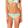 Rip Curl Summer Palm Full Coverage Swim Bottom Womens 2 Rip Curl Summer Palm Full Coverage Swim Bottom Womens