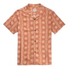 Rhythm Mens Sun Stripe S/S Shirt