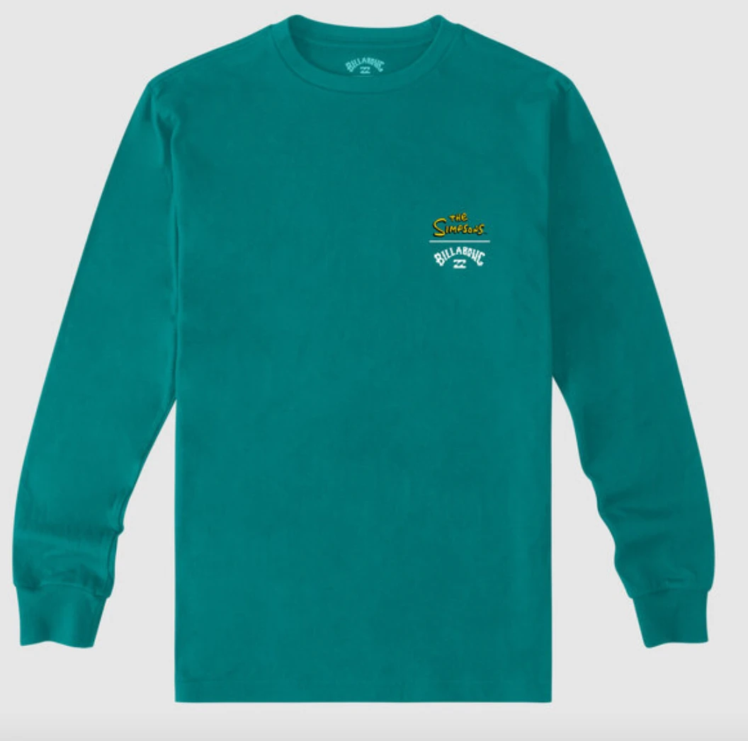 Kids Boys' (10-16) The Simpsons X Billabong Family Couch Organic LS Tee 4 Kids Boys' (10-16) The Simpsons X Billabong Family Couch Organic LS Tee