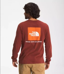 The North Face Mens Box NSE Long Sleeve Tee