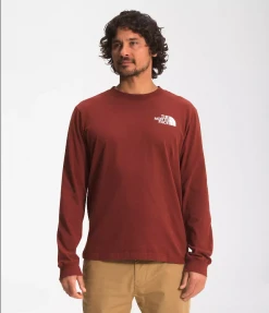 The North Face Mens Box NSE Long Sleeve Tee