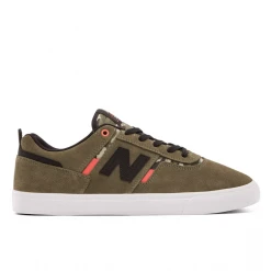 New Balance Numeric Jamie Foy 306 Shoe In Olive/Orange