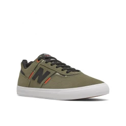 New Balance Numeric Jamie Foy 306 Shoe In Olive/Orange
