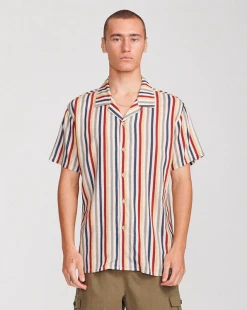 Critical Slide Mainstream S/S Linen Shirt Mens