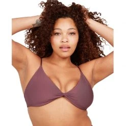 Volcom Simply Seamless V Neck Bikini Top 18 Volcom Simply Seamless V Neck Bikini Top