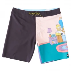 Kids Boys (8-16) The Simpsons X Billabong Simpsons Family Couch Pro Boardshorts