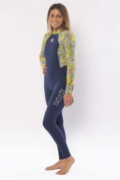 Sisstrevolution Kids Youth Summer Seas 3/2mm Back Zip Fullsuit