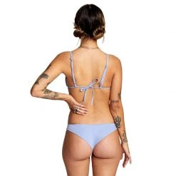 RVCA Solid Cheeky Bikini Bottoms