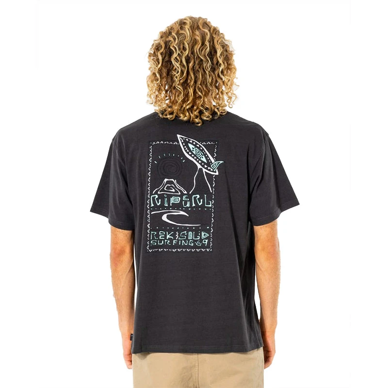 Rip Curl Mens Solid Rock Gallery S/S Tee 3 Rip Curl Mens Solid Rock Gallery S/S Tee