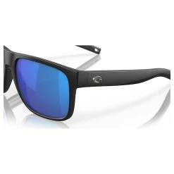 Costa Spearo XL Sunglasses (Matte Black/Blue Mirror - Polarized)