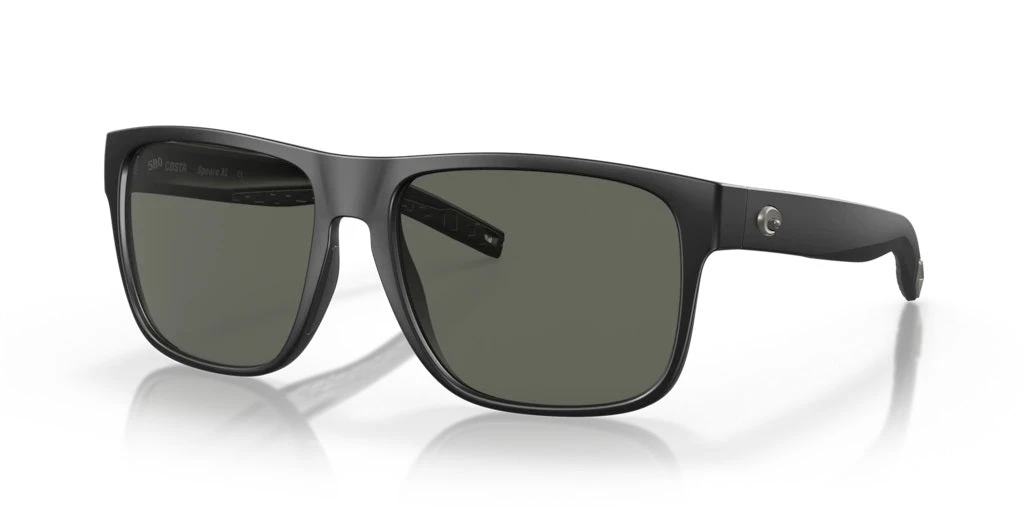Costa Spearo XL Sunglasses (Matte Black/Gray - Polarized) Mens 13 Costa Spearo XL Sunglasses (Matte Black/Gray - Polarized) Mens