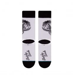 Mens Stance Skull Palm Crew Sock