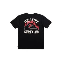 Stranger Things X Quiksilver Hell Fire Surf Club S/S T-Shirt Mens
