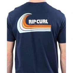 Rip Curl Mens Surf Revival Wave S/S Tee