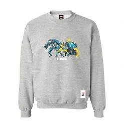 HUF Mens Men's Team Up Crewneck
